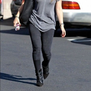 J Brand Skinny Step Hem in Graphite - size 27